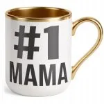 Kubek Premium Złoty Dzień Matki 1# MAMA Prezent Upominek Dla Mamy