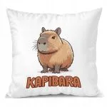 Poduszka 38x38cm Kapibara Capybara Zwierzak Dla Dzieci Prezent