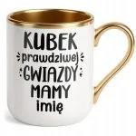 Kubek Premium Złoty Personalizowany Dzień Matki Dla Mamy Prezent Upominek