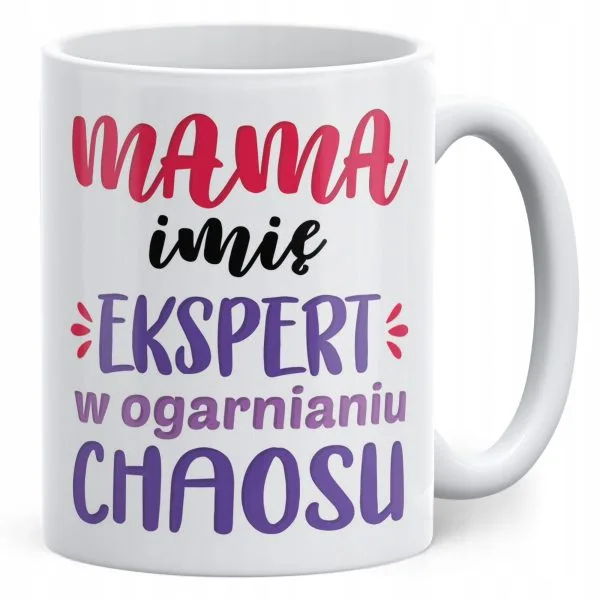 Kubek ceramiczny Personalizowany Dzień Matki Dla Mamy Prezent Upominek