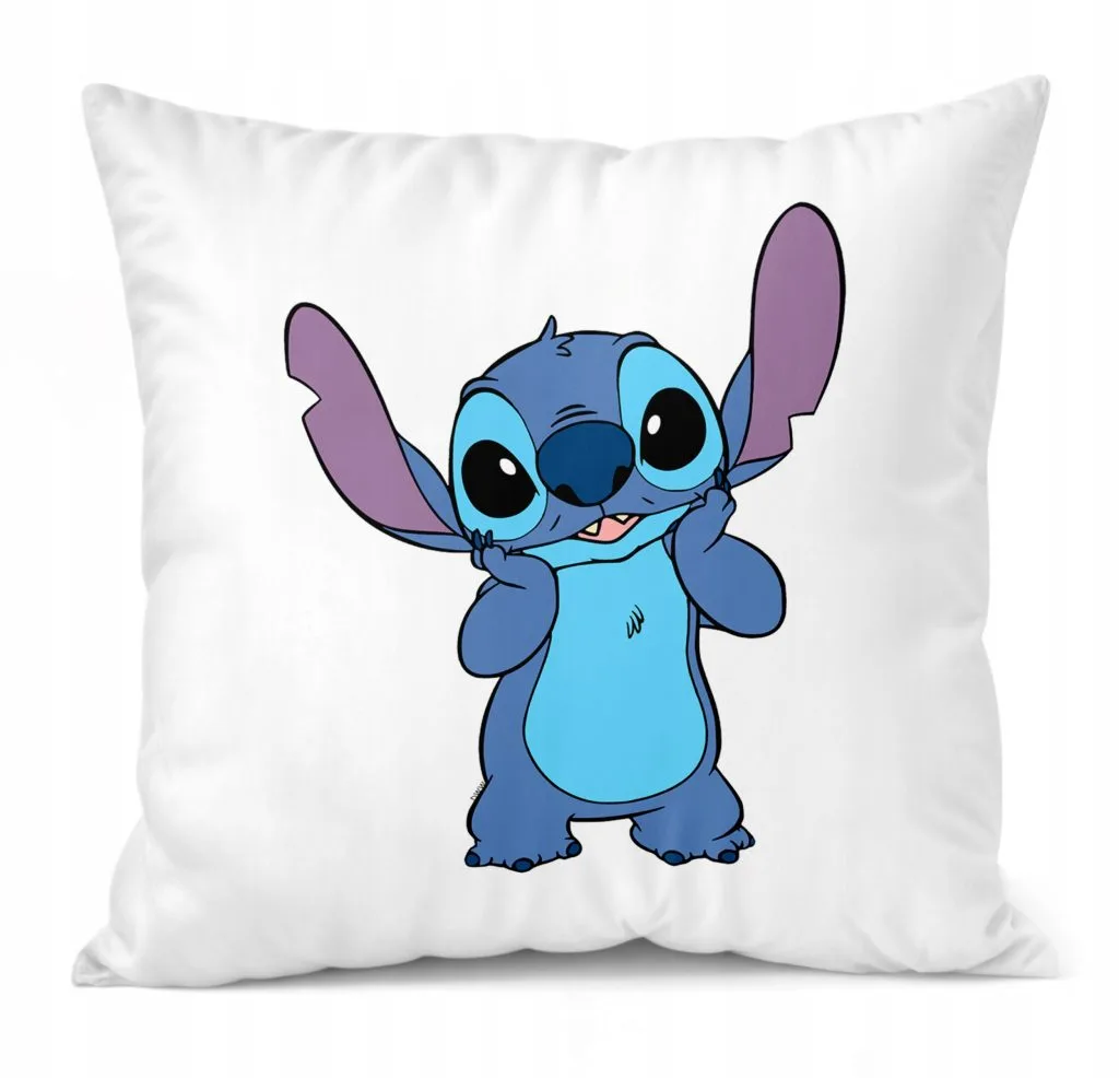 Poduszka 38x38cm Stitch Lilo i Stich Bajka Dla Dzieci Prezent