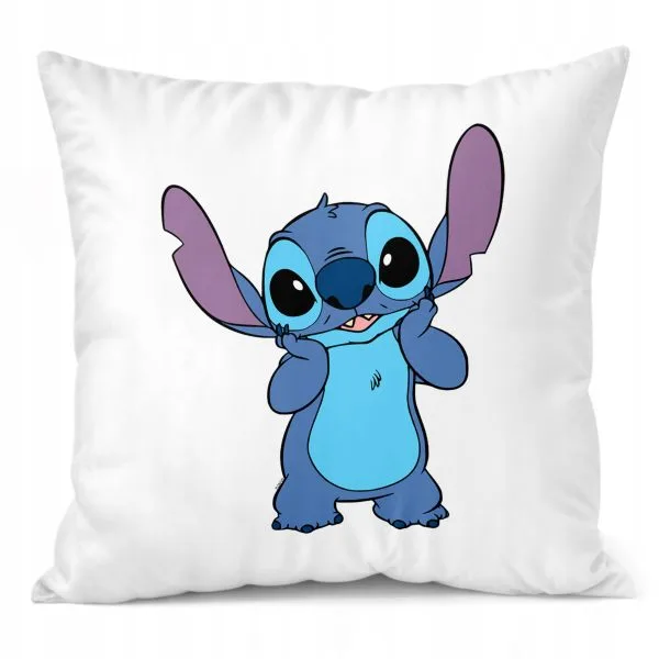Poduszka 38x38cm Stitch Lilo i Stich Bajka Dla Dzieci Prezent