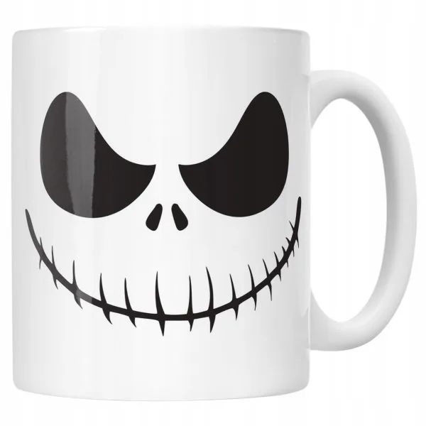 Kubek ceramiczny Halloween Jack Szkieleton Jesień Prezent Upominek