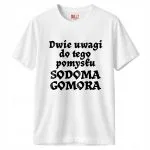 Koszulka biała męska 1670 Sodoma Gomora