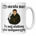 Kubek ceramiczny 1670 Memento Mori Cytat Motywacyjny Jakub Prezent