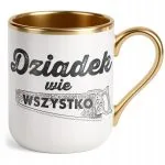 Kubek Premium Złoty Dzień Dziadka Dla Dziadka Prezent Upominek