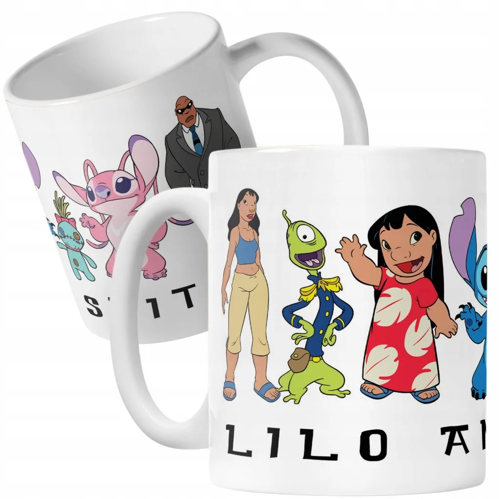 Kubek ceramiczny Stitch Lilo i Stich Bajka Dla Dzieci Prezent