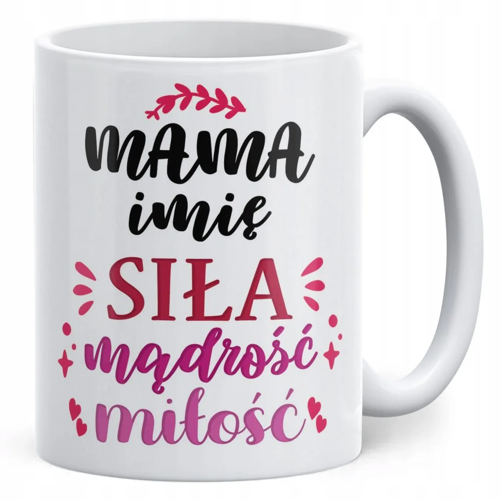 Kubek ceramiczny Personalizowany Dzień Matki Dla Mamy Prezent Upominek