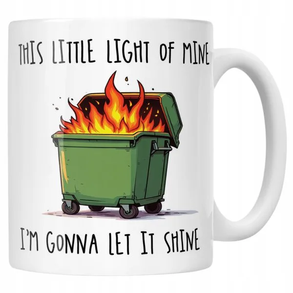 Kubek ceramiczny This Little Light Of Mine Zabawny Prezent