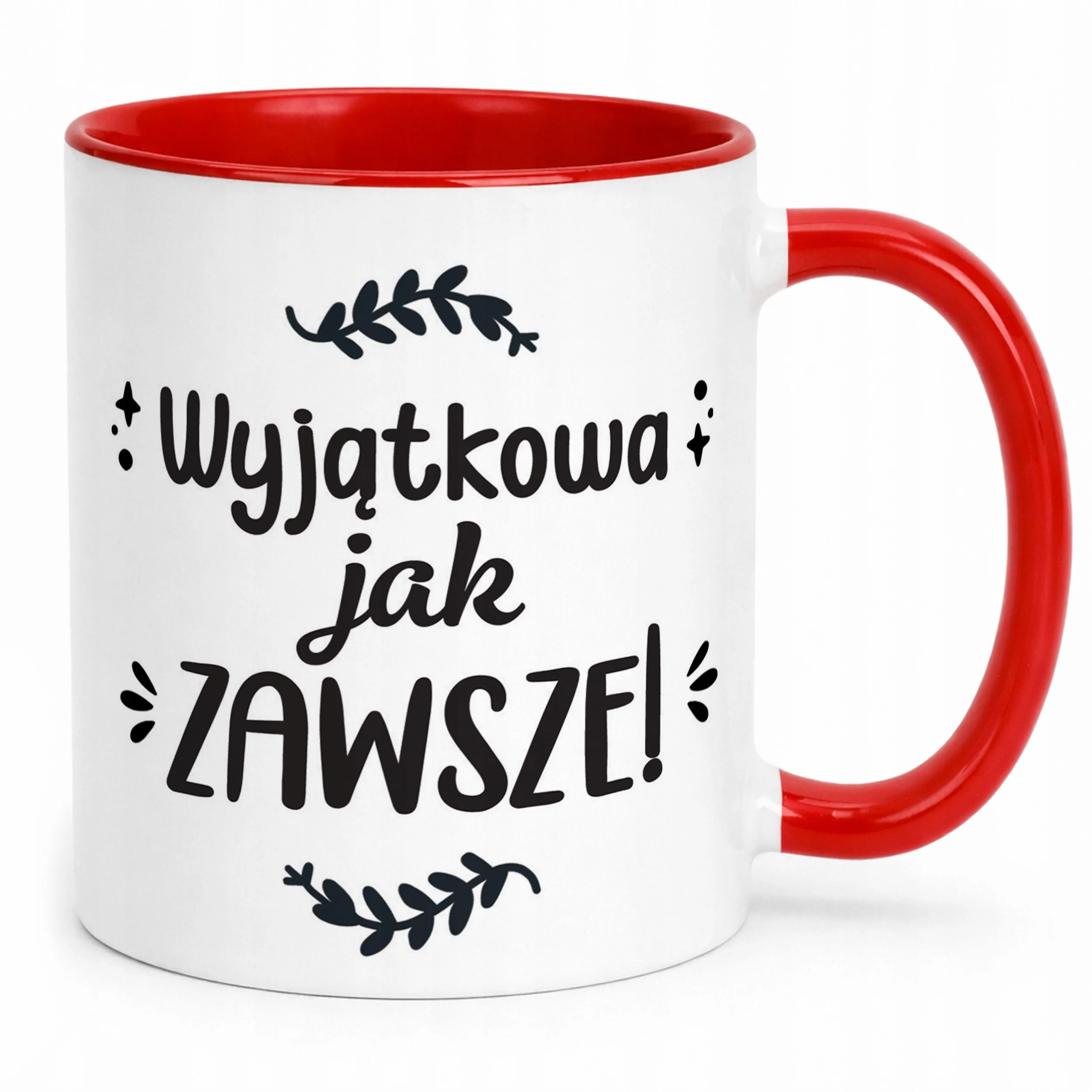 Kubek Czerwony Dzień Kobiet Dla Kobiety Dziewczyny Prezent Upominek