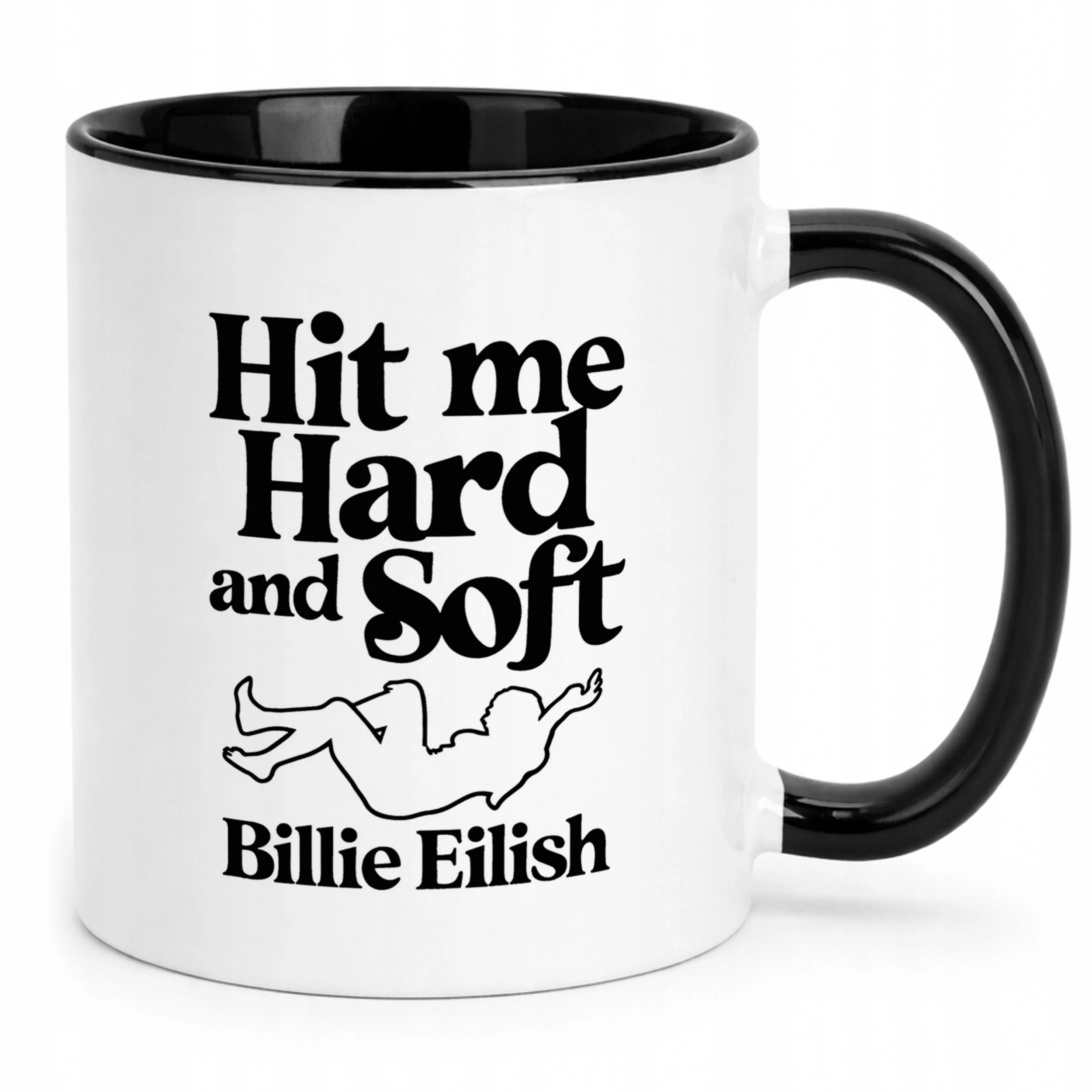 Kubek Czarny Billie Eilish Hit Me Hard And Soft Dla Fanów Prezent