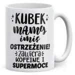Kubek ceramiczny Personalizowany Dzień Matki Dla Mamy Prezent Upominek