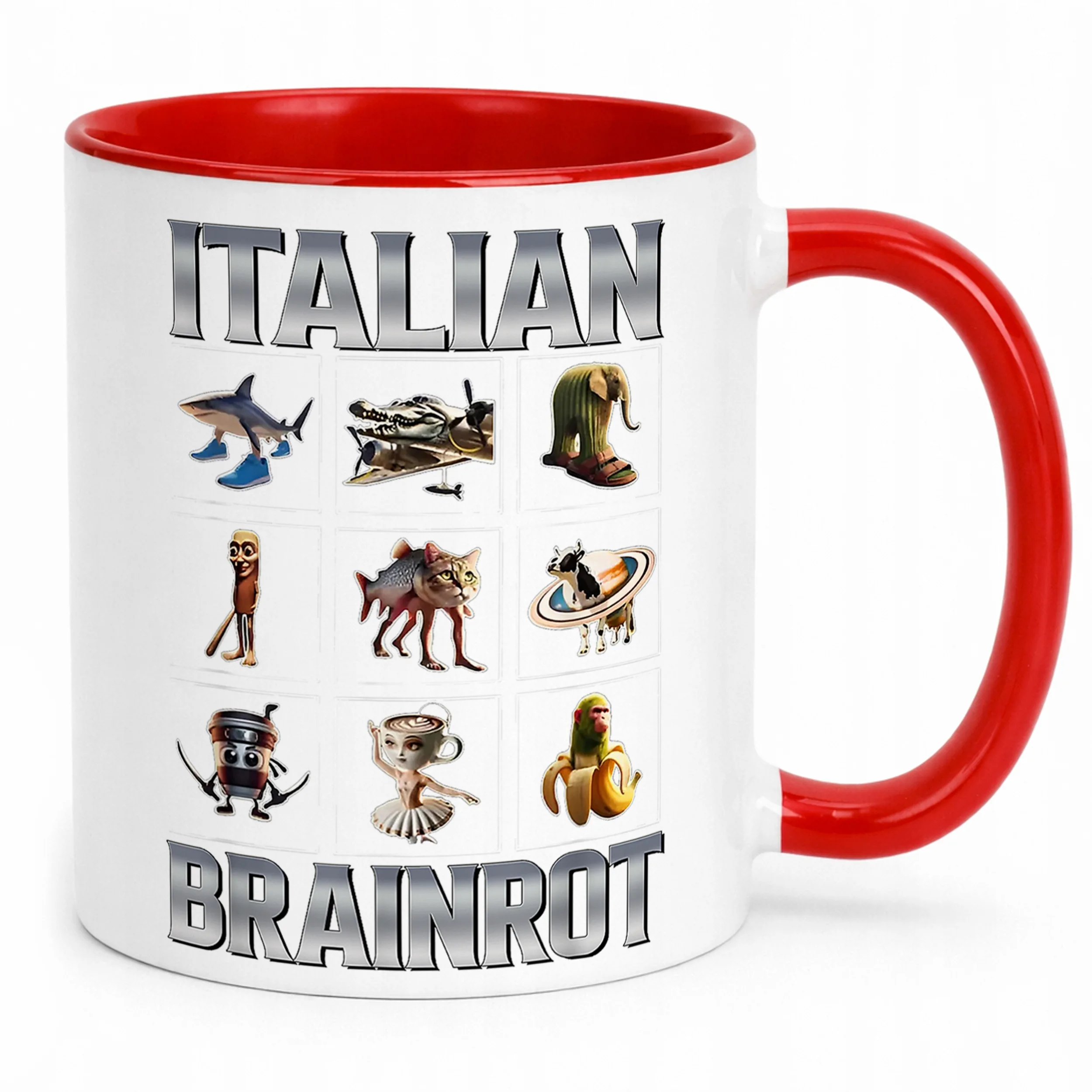 Kubek ceramiczny Italian Brainrott viral tiktok mem