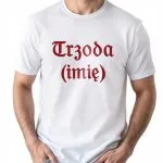 Koszulka biała męska 1670 Trzoda Imię Wieczór Kawalerski Serial r. 3XL