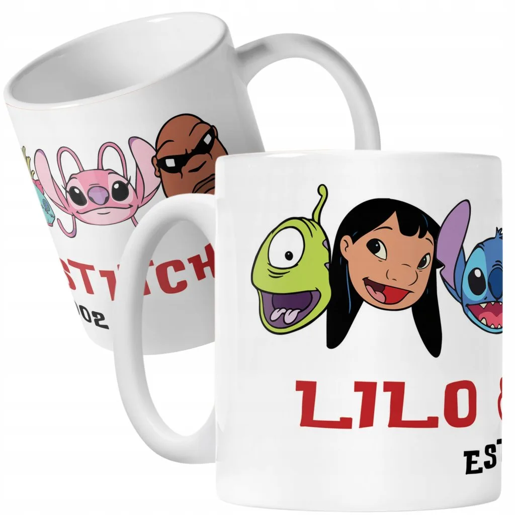 Kubek ceramiczny Stitch Lilo i Stich Bajka Dla Dzieci Prezent