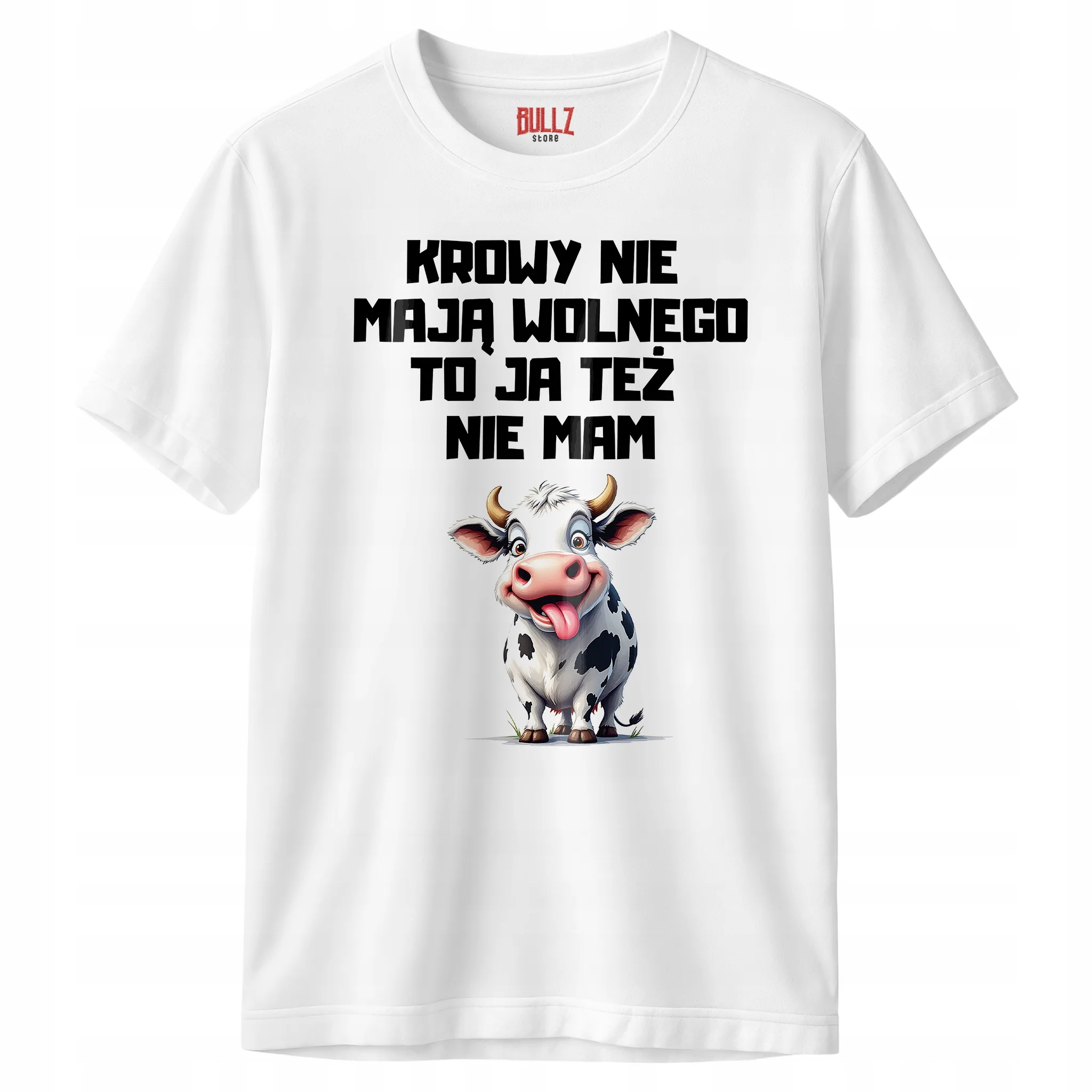 Koszulka biała męska Dla Rolnika Zabawny Prezent Upominek r. 3XL