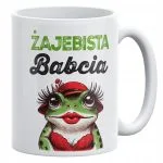 Kubek ceramiczny 330 ml Na Dzień Babci Prezent Upominek Żajebista Babcia