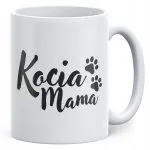 Kubek ceramiczny Kocia Mama Dla Posiadaczki Kota Prezent
