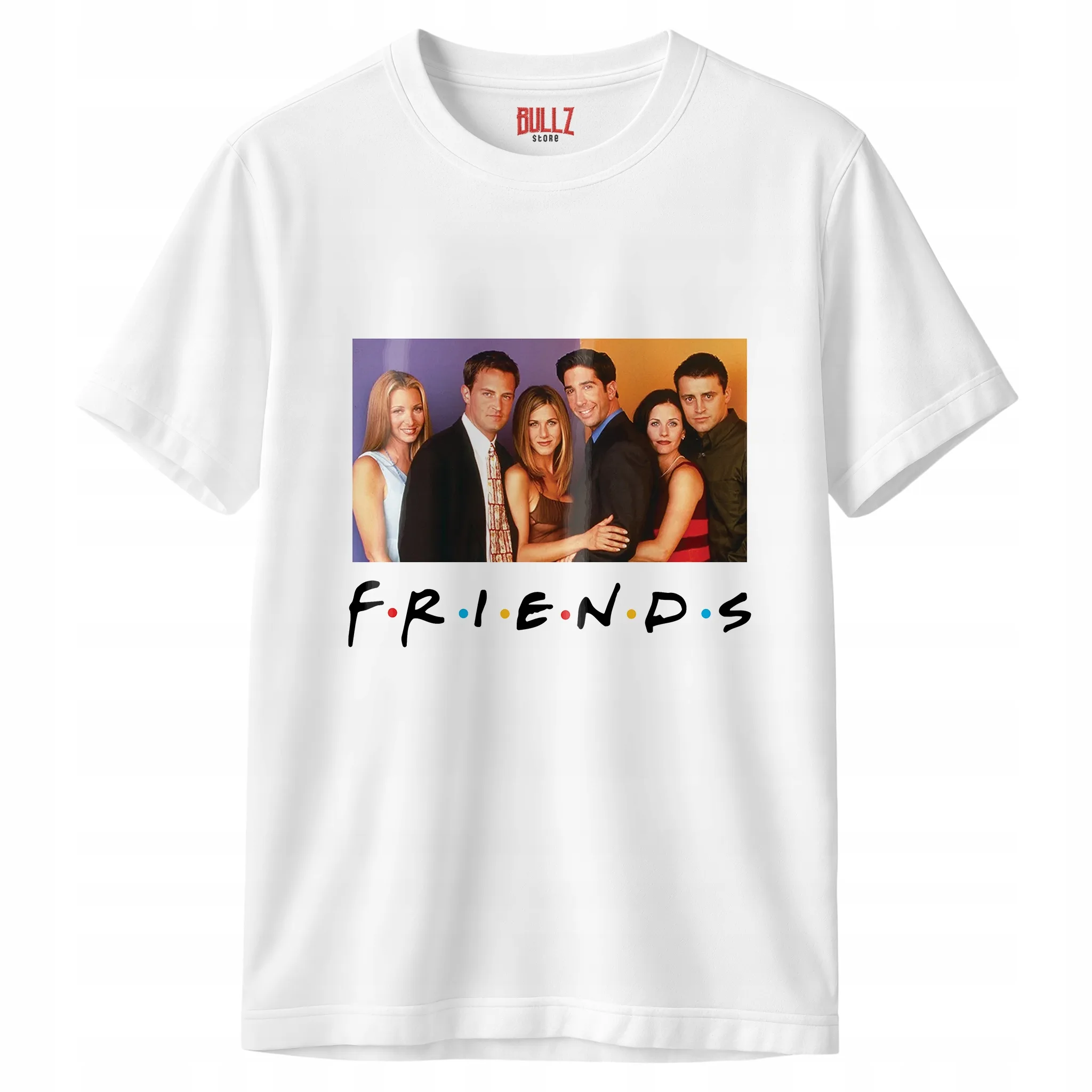 Koszulka biała męska Friends Przyjaciele Dla Fanów Serialu r. 3XL