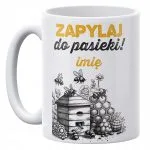 Kubek ceramiczny 330 ml Dla Pszczelarzy Prezent Upominek Personalizowany