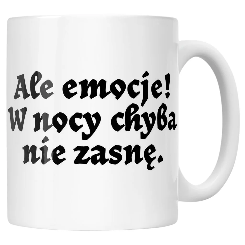 Kubek ceramiczny 1670 Ale Emocje Dla Fanów Serialu Prezent