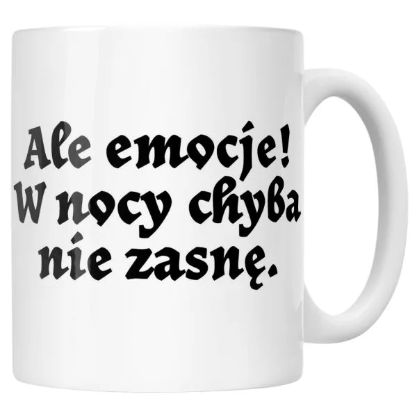 Kubek ceramiczny 1670 Ale Emocje Dla Fanów Serialu Prezent