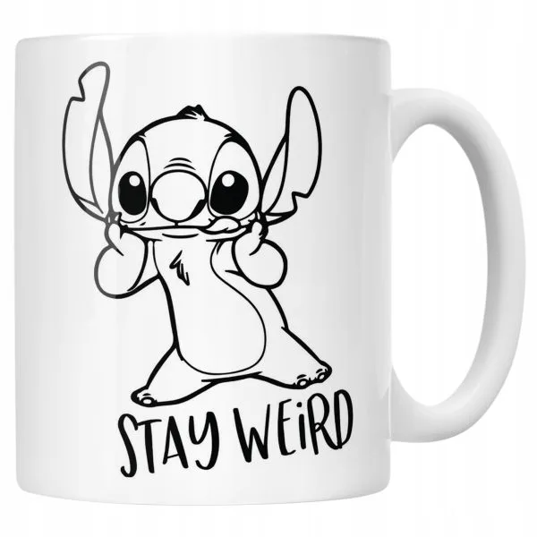 Kubek ceramiczny Stitch Lilo i Stich Bajka Dla Dzieci Prezent