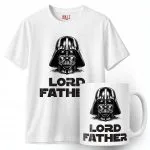Zestaw Kubek + Koszulka Dzień Ojca Dla Taty Lord Father Prezent