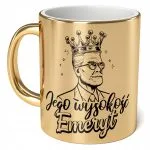 Kubek ceramiczny 330 ml Dla Emeryta Z Okazji Emerytury Prezent Zabawny