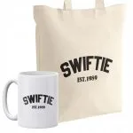 Zestaw torba bawełniana z dnem + kubek Taylor Swift Swiftie 1989