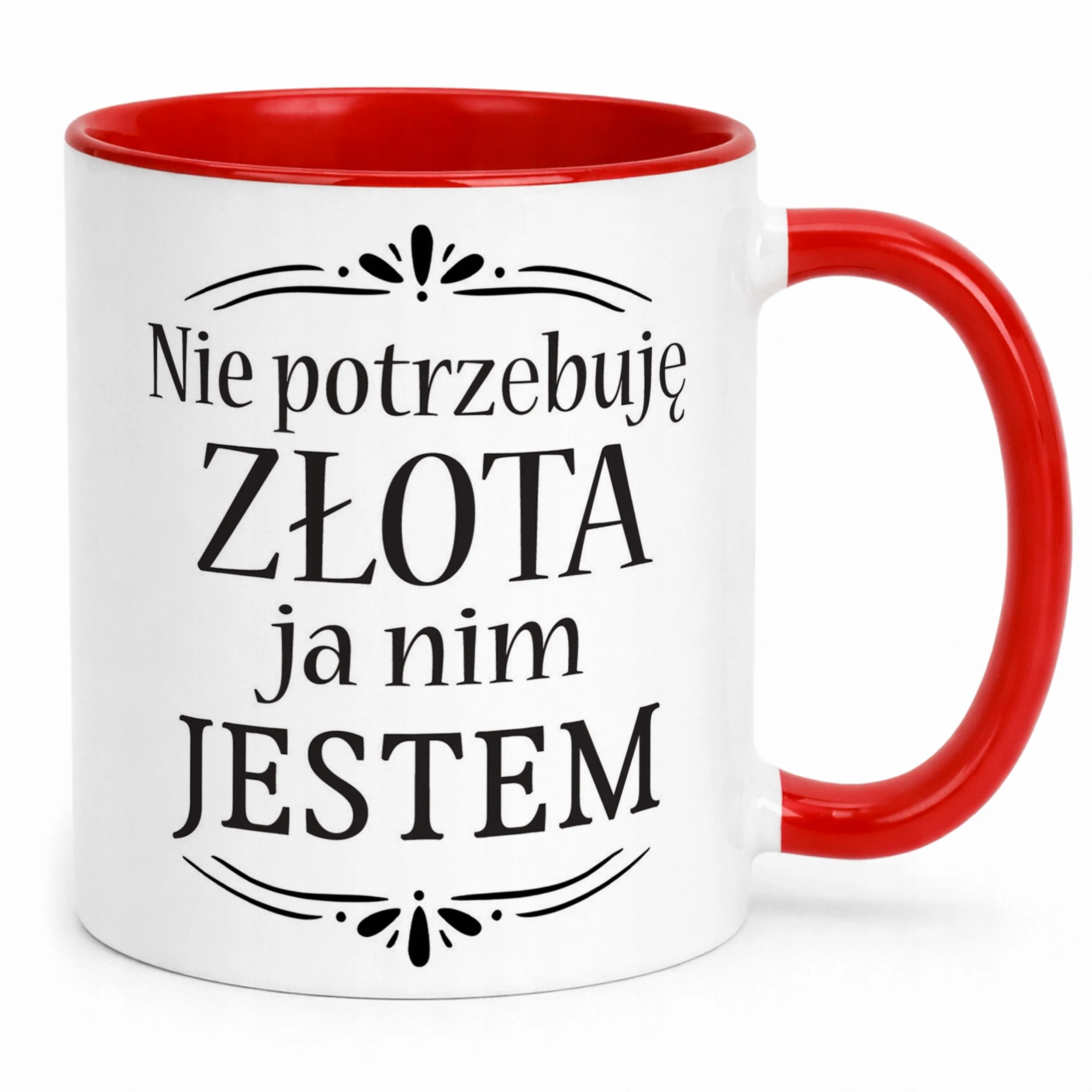 Kubek Czerwony Dzień Kobiet Dla Kobiety Dziewczyny Prezent Upominek