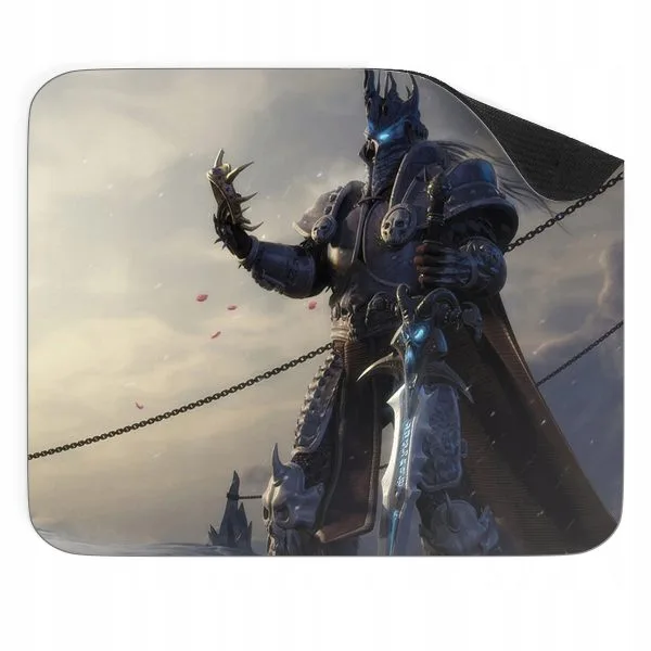 Podkładka pod mysz 22x18 cm World of Warcraft Lich King dla graczy