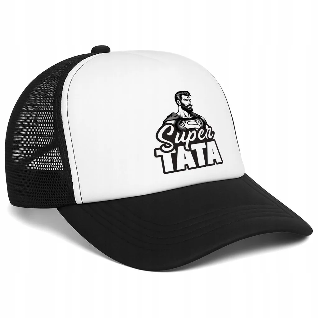 Czapka z daszkiem Trucker z nadrukiem na Dzień Ojca Prezent