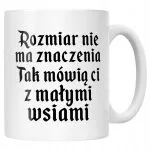 Kubek ceramiczny 1670 Rozmiar Nie Ma Znaczenia Jan Paweł Prezent