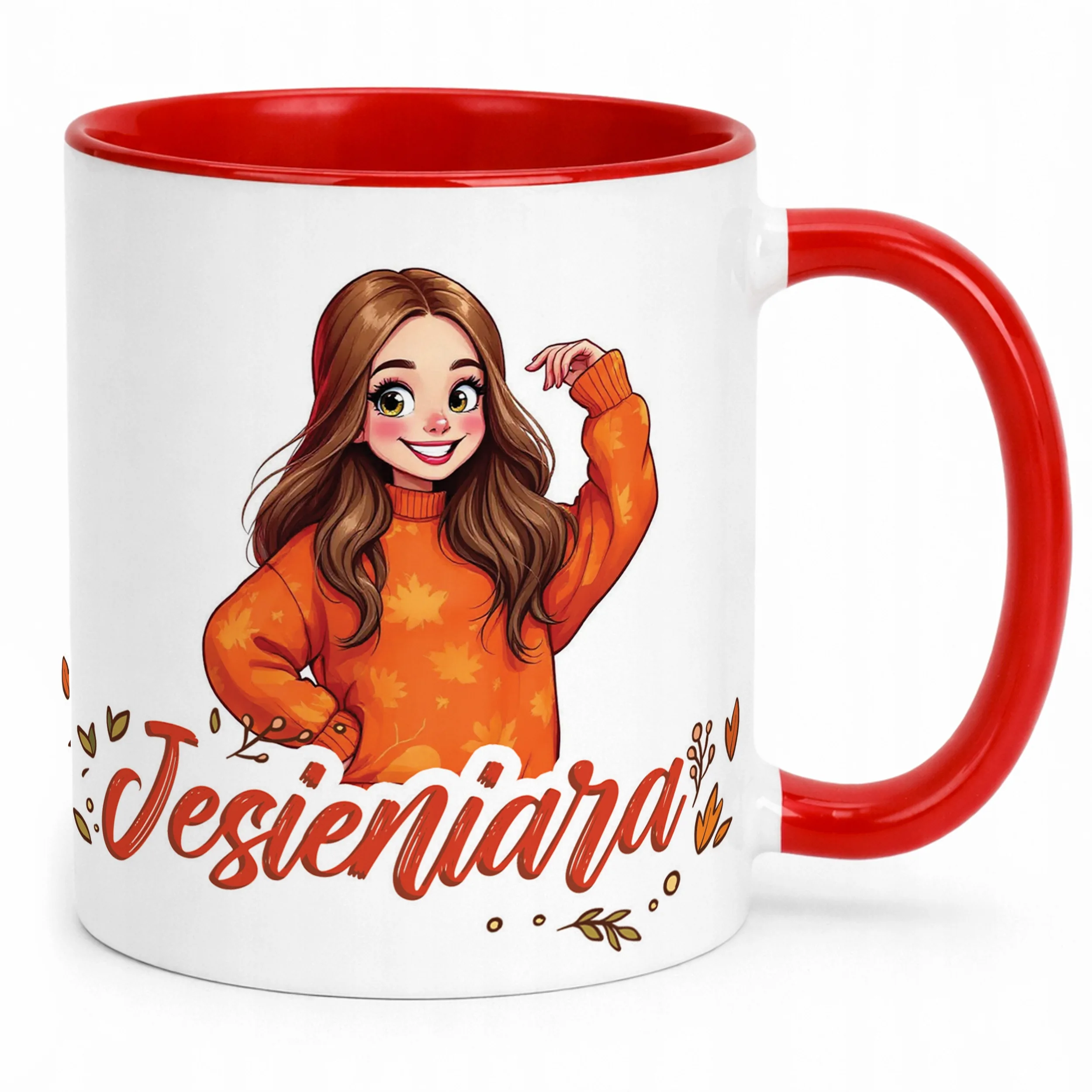 Kubek ceramiczny Jesienny Jesień Jesieniara Prezent Upominek