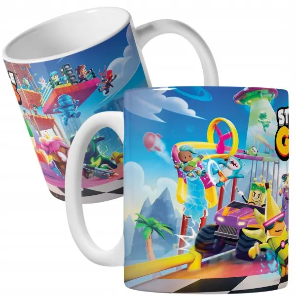 Kubek ceramiczny Stumble Guys Dla Fanów Gry Graczy Dla Dzieci Prezent