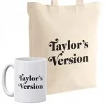 Zestaw torba bawełniana z dnem + kubek Taylor Swift Taylor’s Version