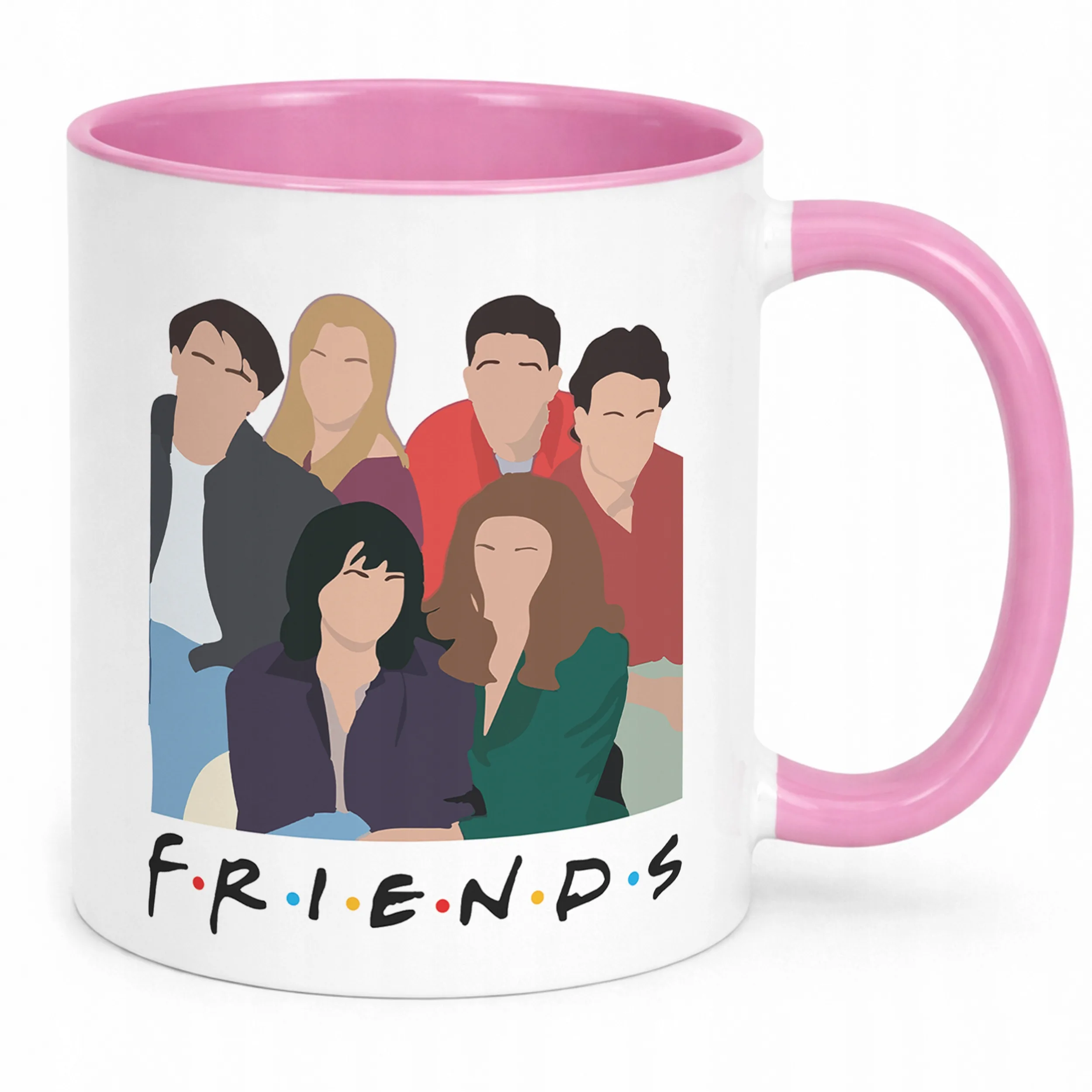 Kubek Różowy Friends Przyjaciele Dla Fanów Serialu Prezent Upominek