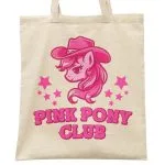 Torba bawełniana na zakupy 42×38 Chappell Roan Pink Pony Club Dla Fanów