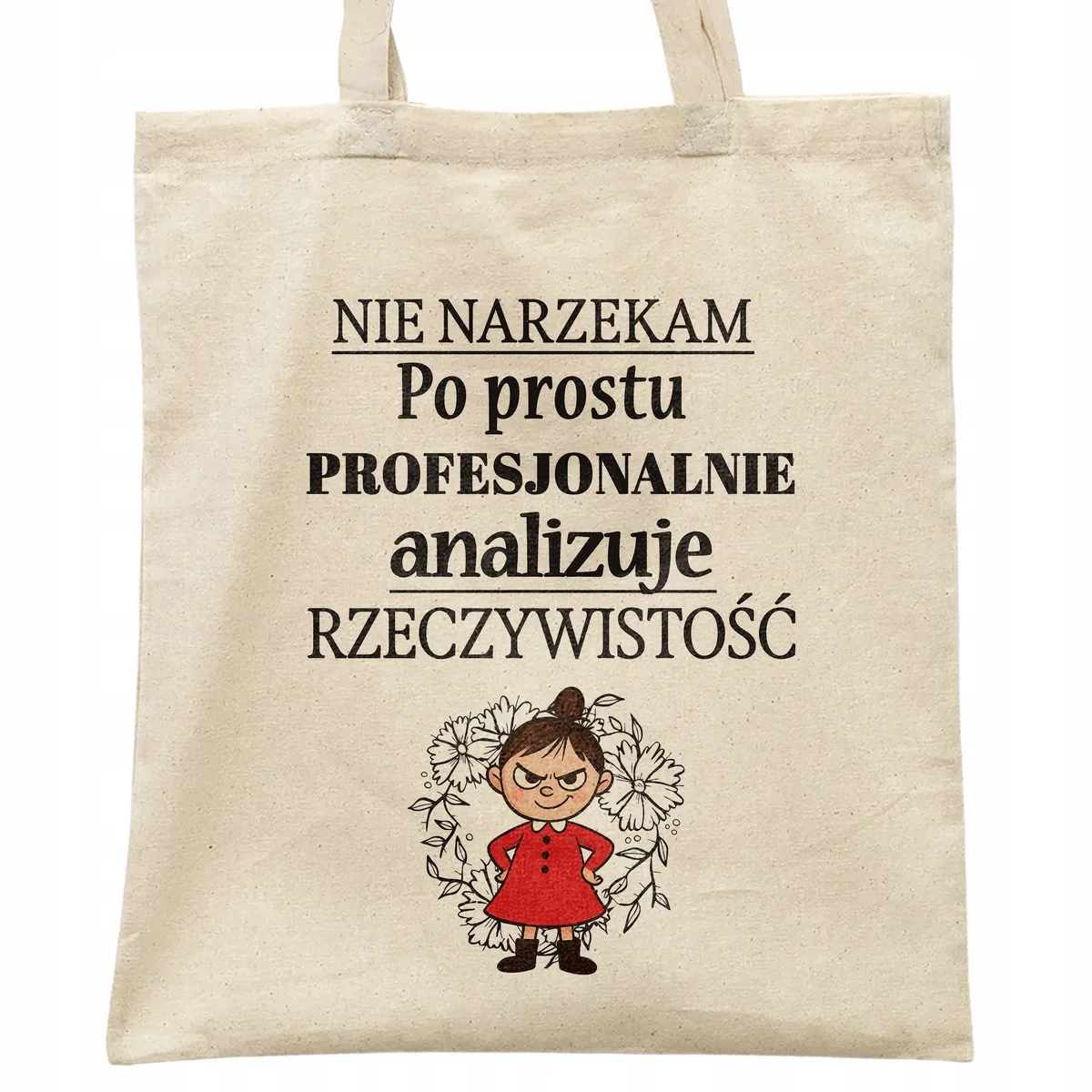 Torba bawełniana na zakupy Dzień Kobiet Prezent Zabawny Upominek
