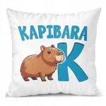 Poduszka 38x38cm Kapibara Capybara Zwierzak Dla Dzieci Prezent