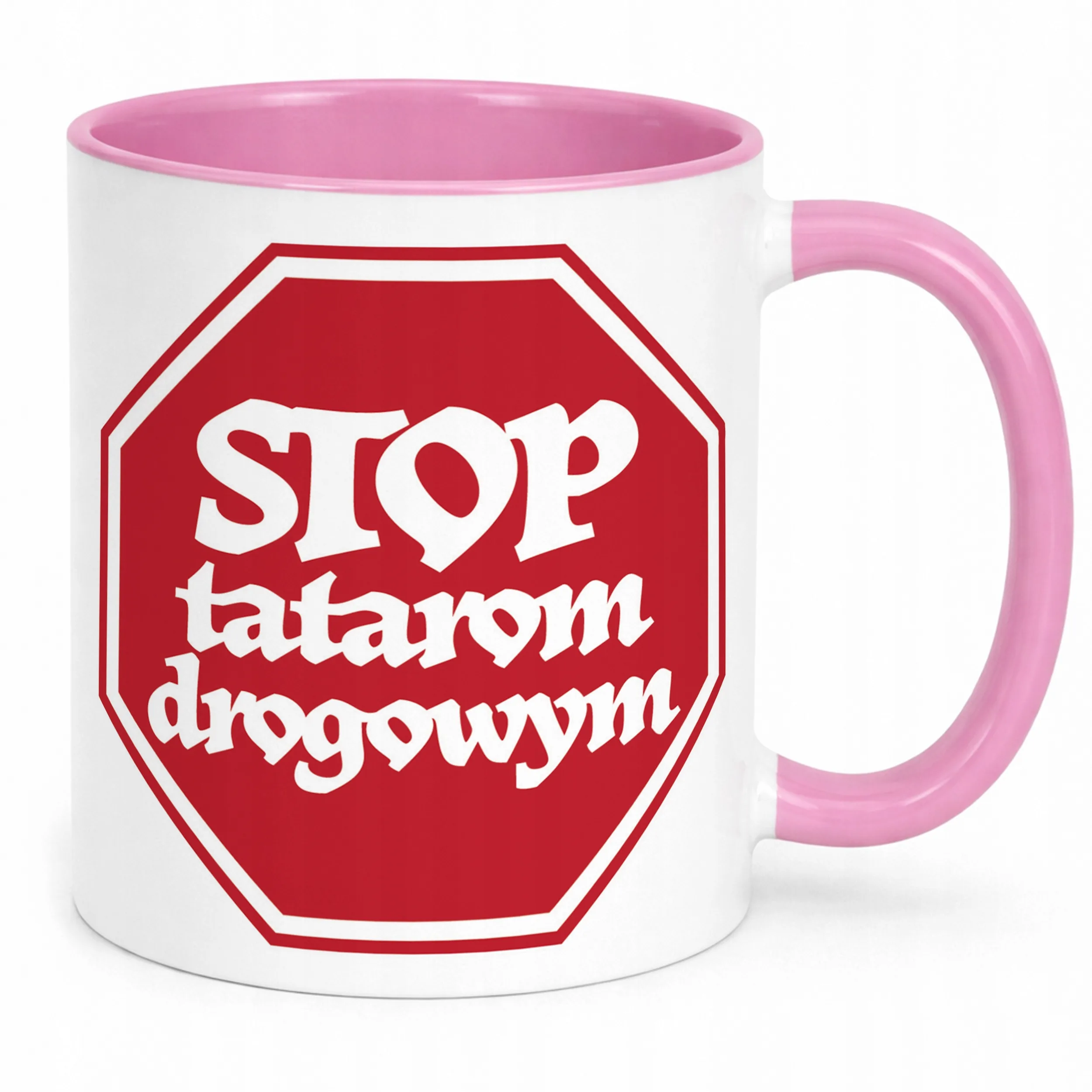 Kubek Różowy 1670 Stop Tatarom Dla Fanów Serialu Prezent