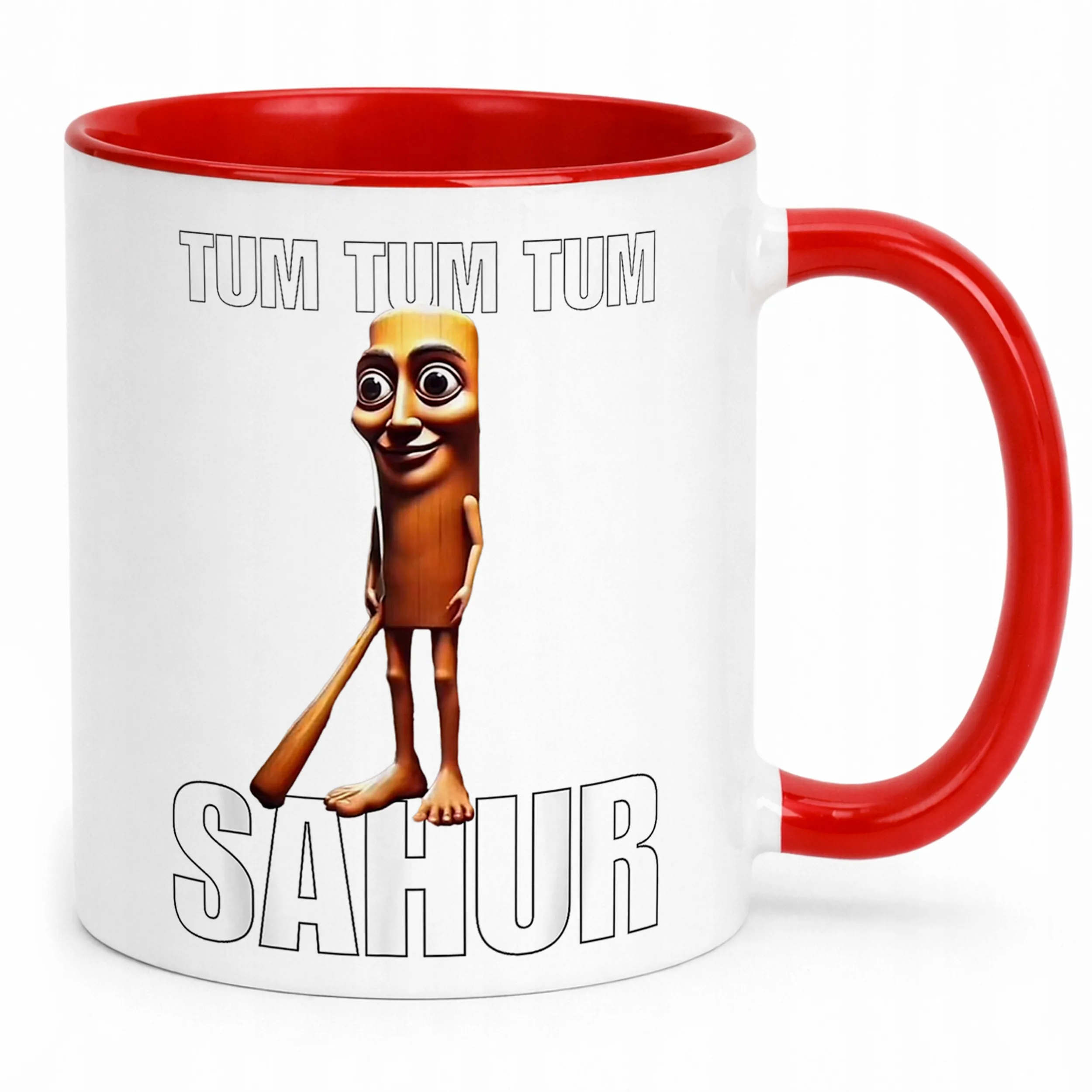 Kubek ceramiczny Tung Tum Tum Sahur viral tiktok brainrot mem