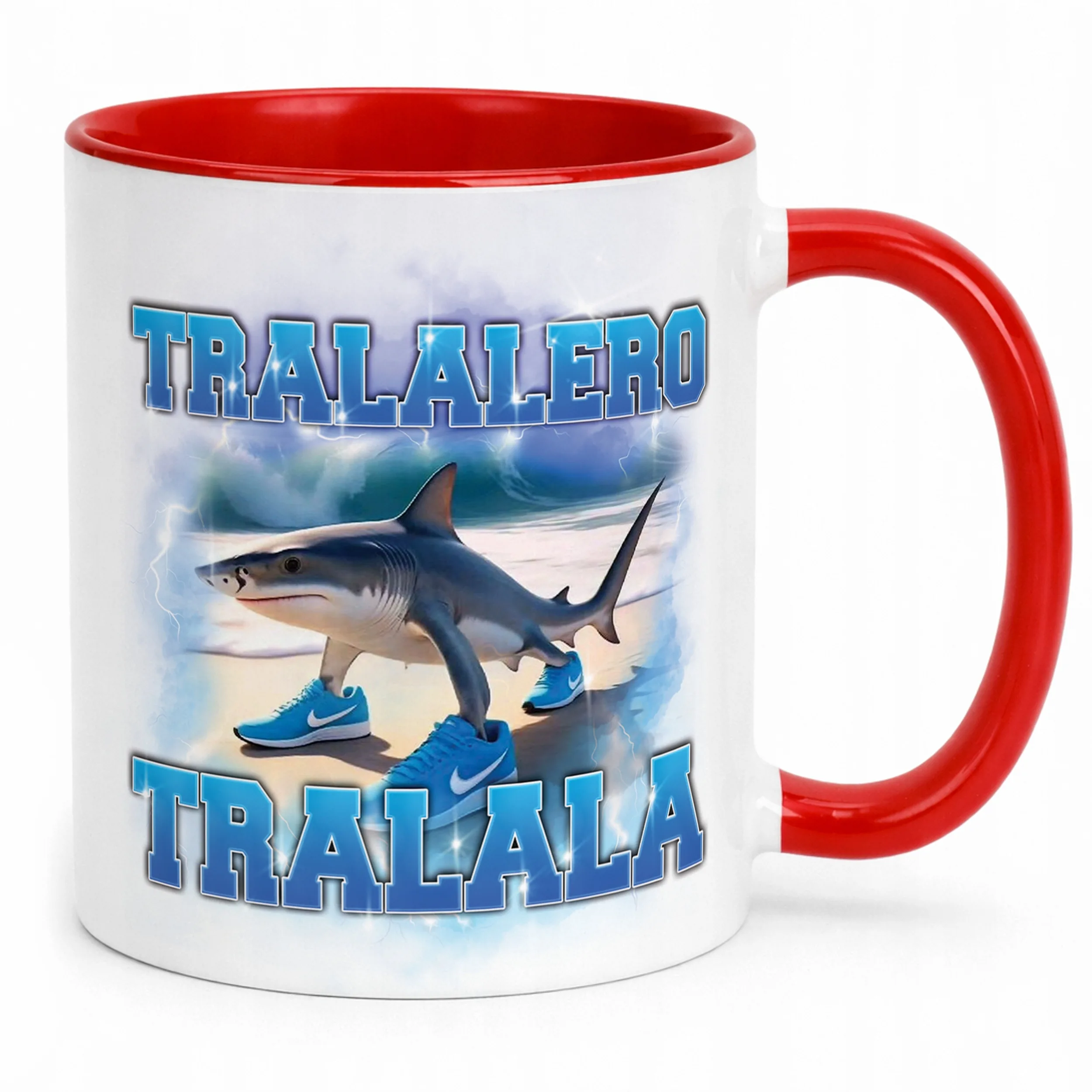 Kubek ceramiczny BRAINROT Tralalero Tralala Memy Zabawny TikTok Viral