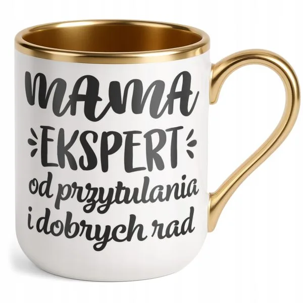 Kubek Premium Złoty Dzień Matki Dla Mamy Prezent Upominek Mama Ekspert