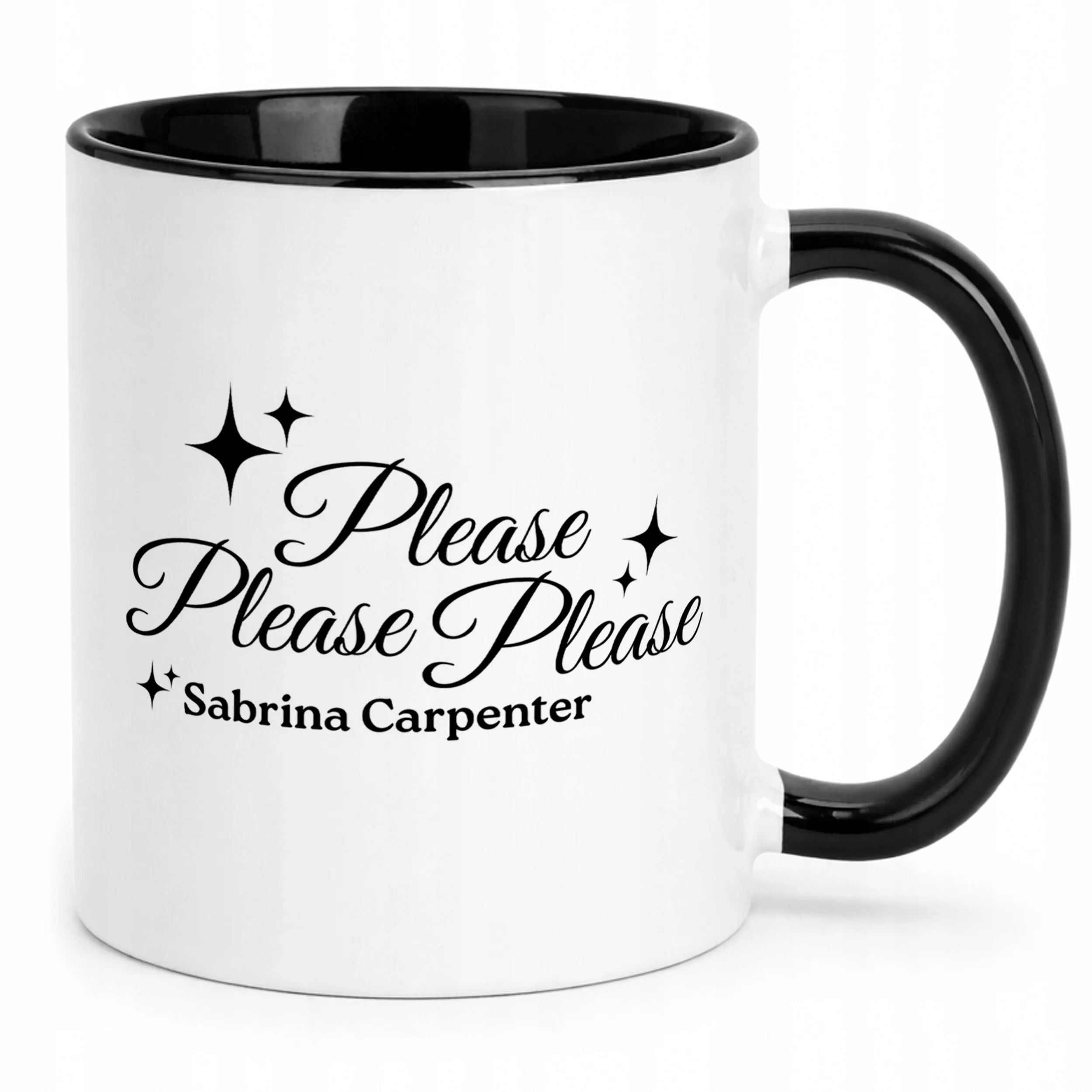 Kubek Czarny Sabrina Carpenter Dla Fanów Prezent Upominek