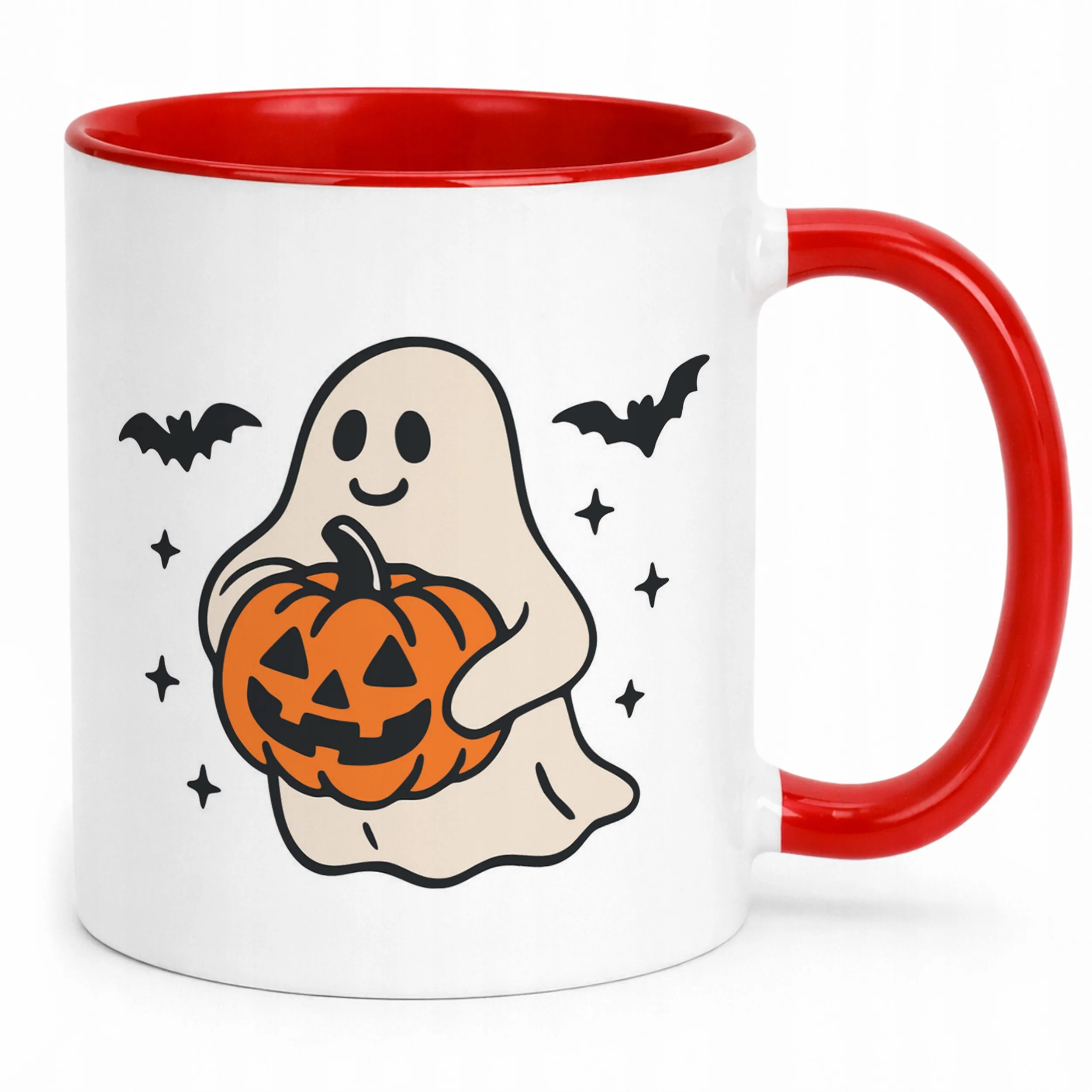 Kubek ceramiczny Halloween Jesień Dynia Duch Prezent Upominek