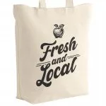 Torba bawełniana na zakupy FRESH & LOCAL Dla Miłośników Lokalnych Produktów