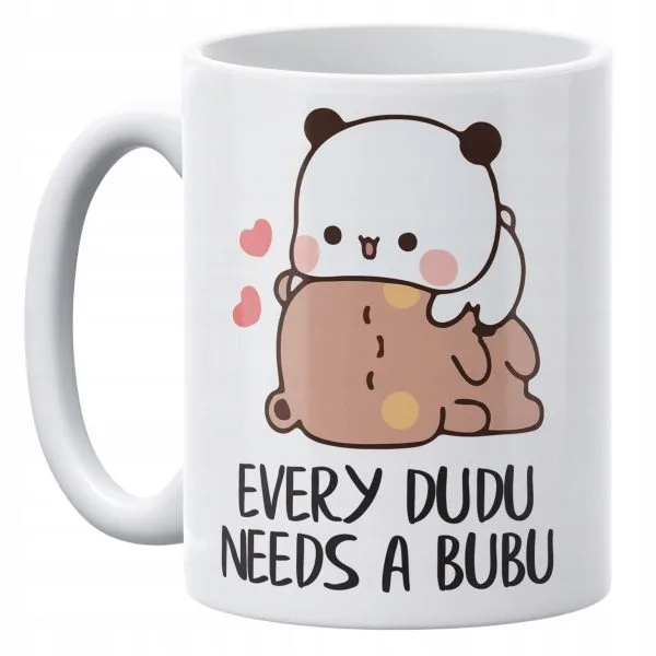 Kubek ceramiczny 330 ml Bubu i Dudu Na Prezent Dla Par