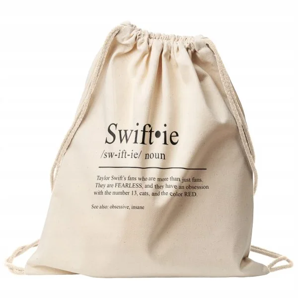 Plecak bawełniany 34x40 Taylor Swift Swiftie